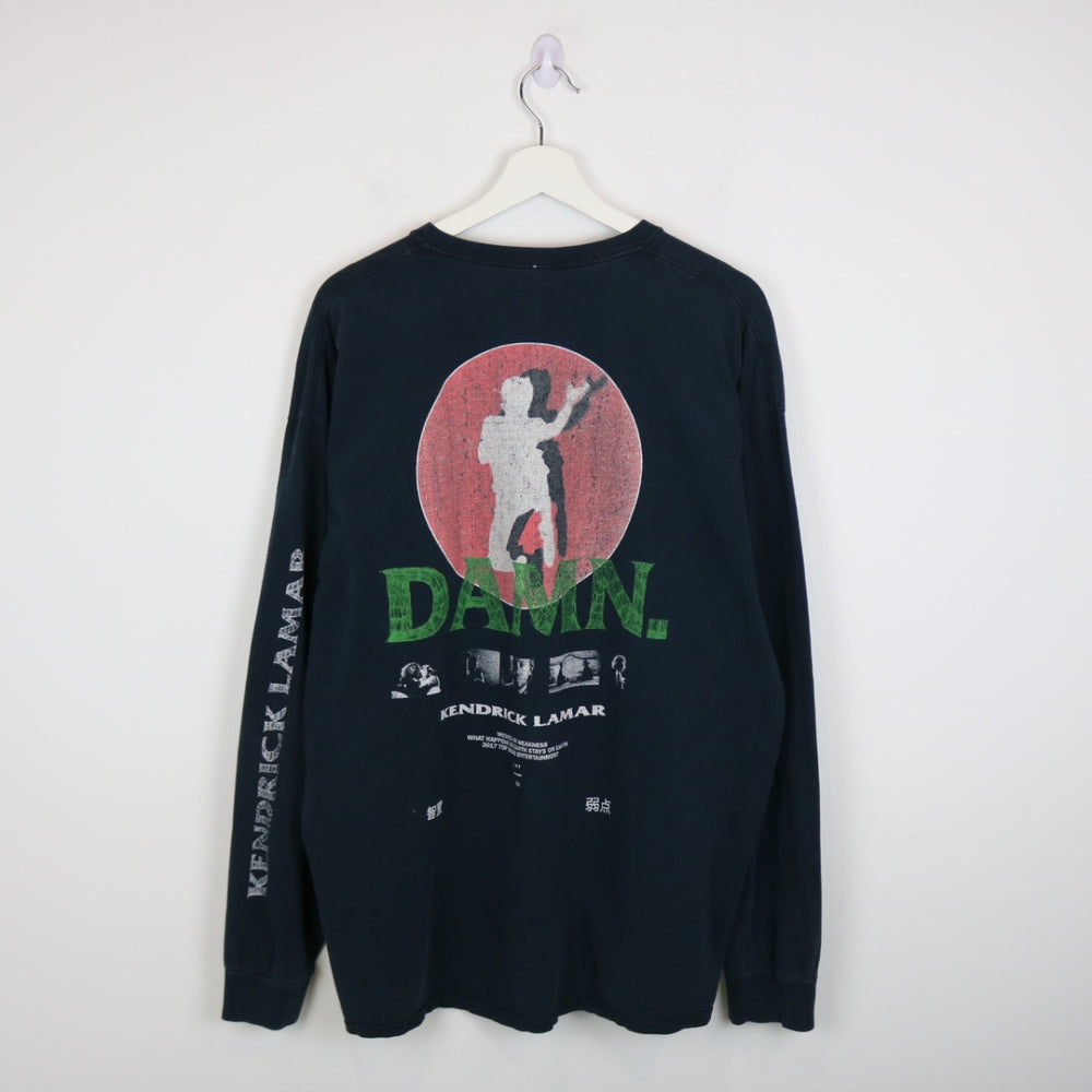 2017 Kendrick Lamar TDE DAMN Tour Long Sleeve Tee - XL-NEWLIFE Clothing