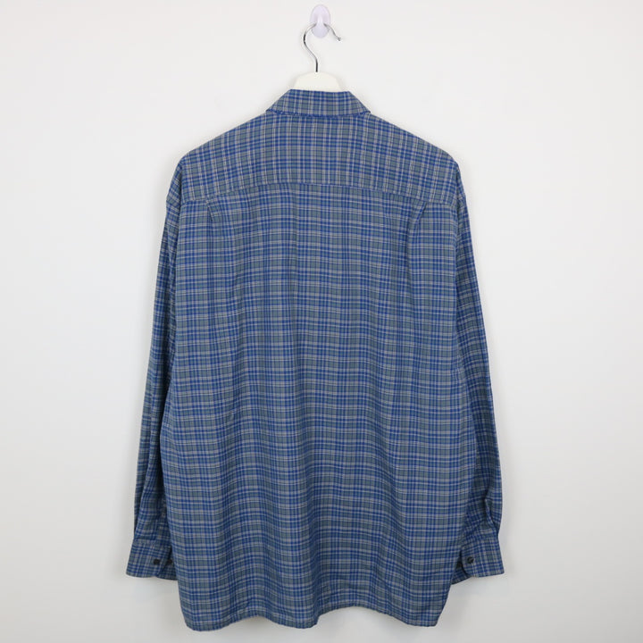 Vintage 90's Plaid Button Up - L-NEWLIFE Clothing