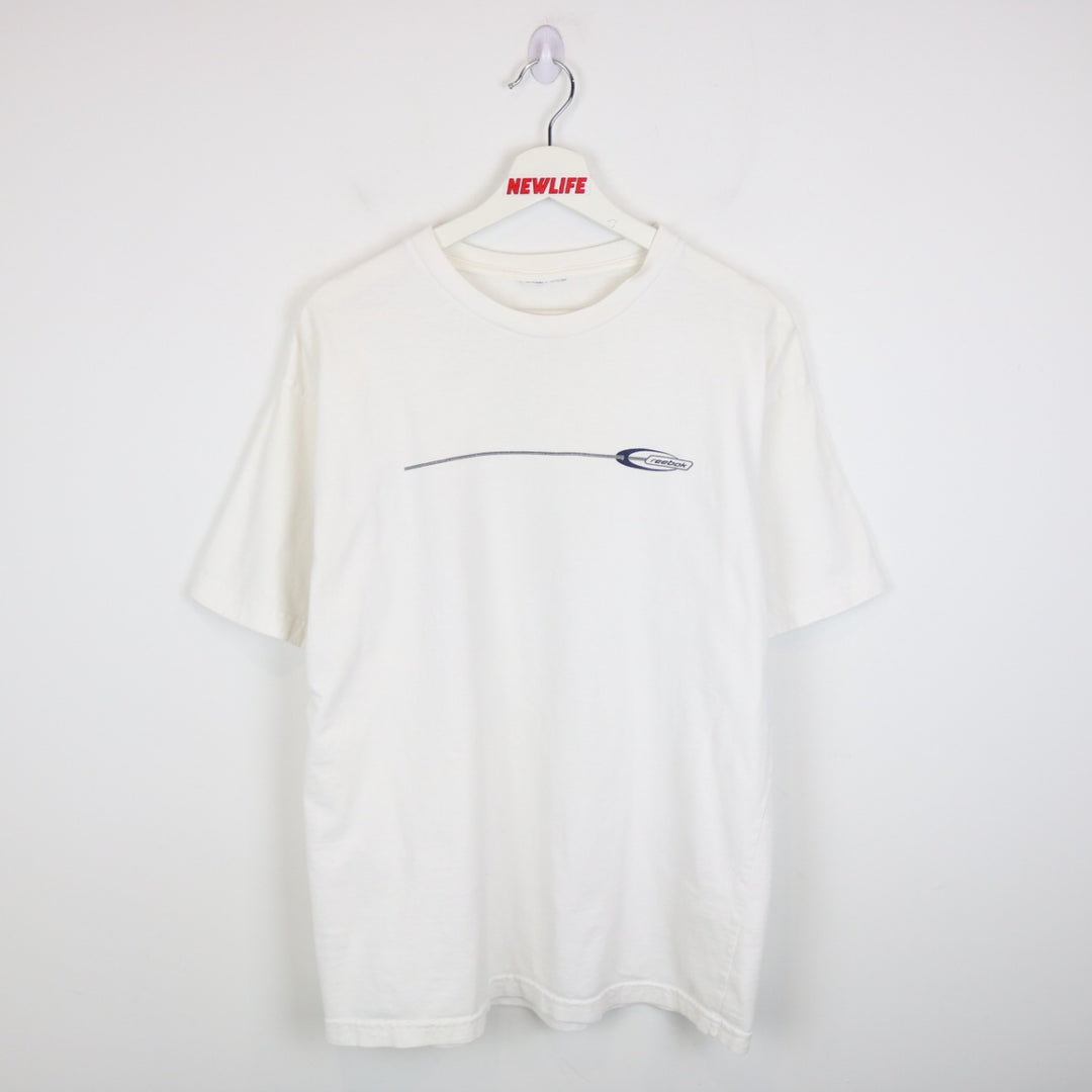 Vintage 90's Reebok Tee - L-NEWLIFE Clothing