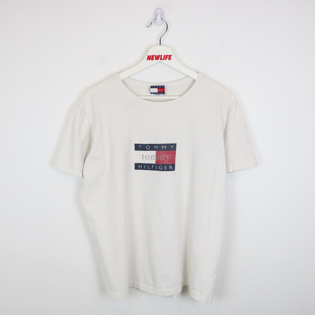 Vintage 90's Tommy Hilfiger Tee - L-NEWLIFE Clothing