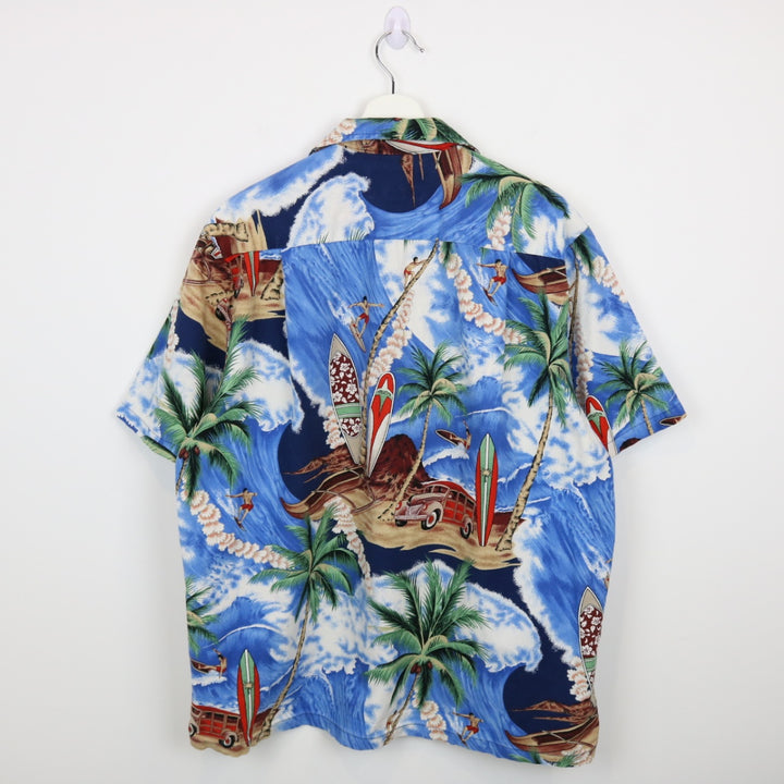 Vintage 90's RJC Hawaiian Short Sleeve Button Up - L-NEWLIFE Clothing