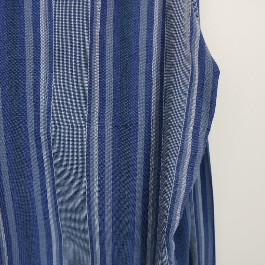 Vintage 80's Sears Striped Button Up - M-NEWLIFE Clothing