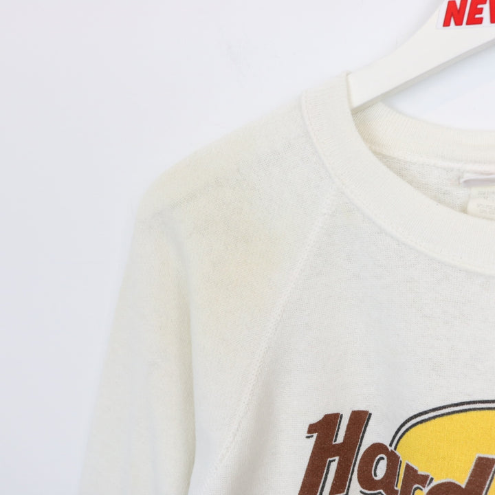 Vintage 80's Hard Rock Cafe Boston Crewneck - M-NEWLIFE Clothing