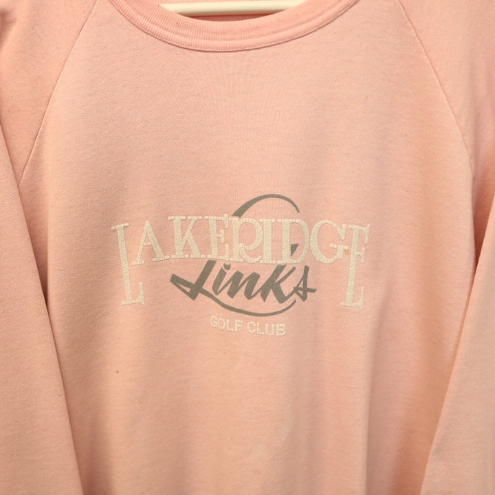 Vintage 80's Lake Ridge Links Golf Crewneck - M-NEWLIFE Clothing