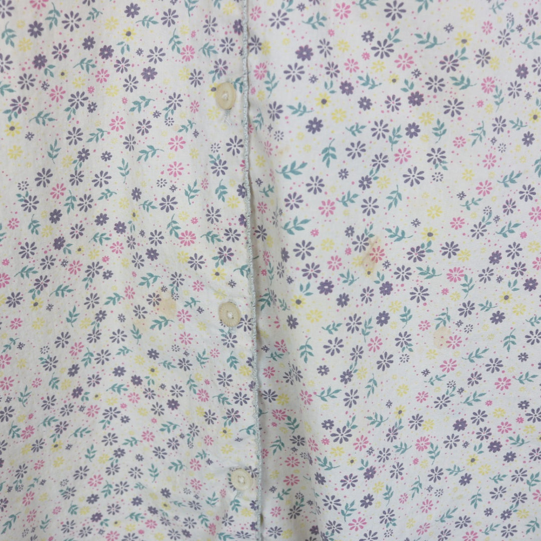 Vintage 90's Northern Reflections Flower Short Sleeve Button Up - M-NEWLIFE Clothing