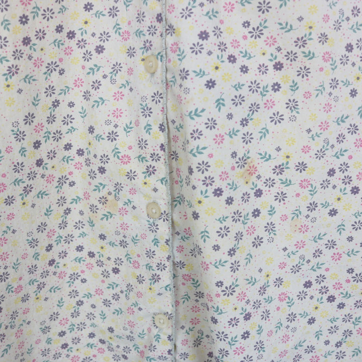 Vintage 90's Northern Reflections Flower Short Sleeve Button Up - M-NEWLIFE Clothing