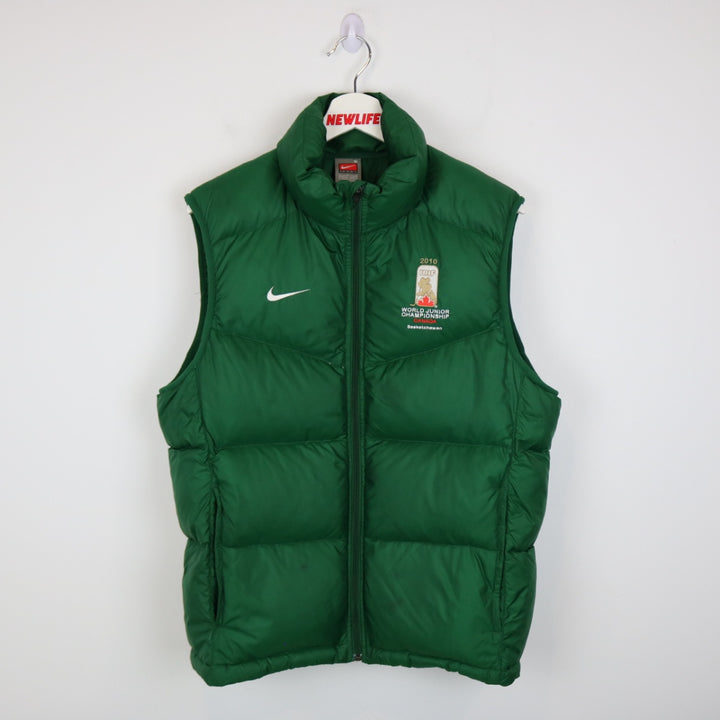 2010 World Junior Championship Saskatchewan Nike Puffer Vest - S-NEWLIFE Clothing