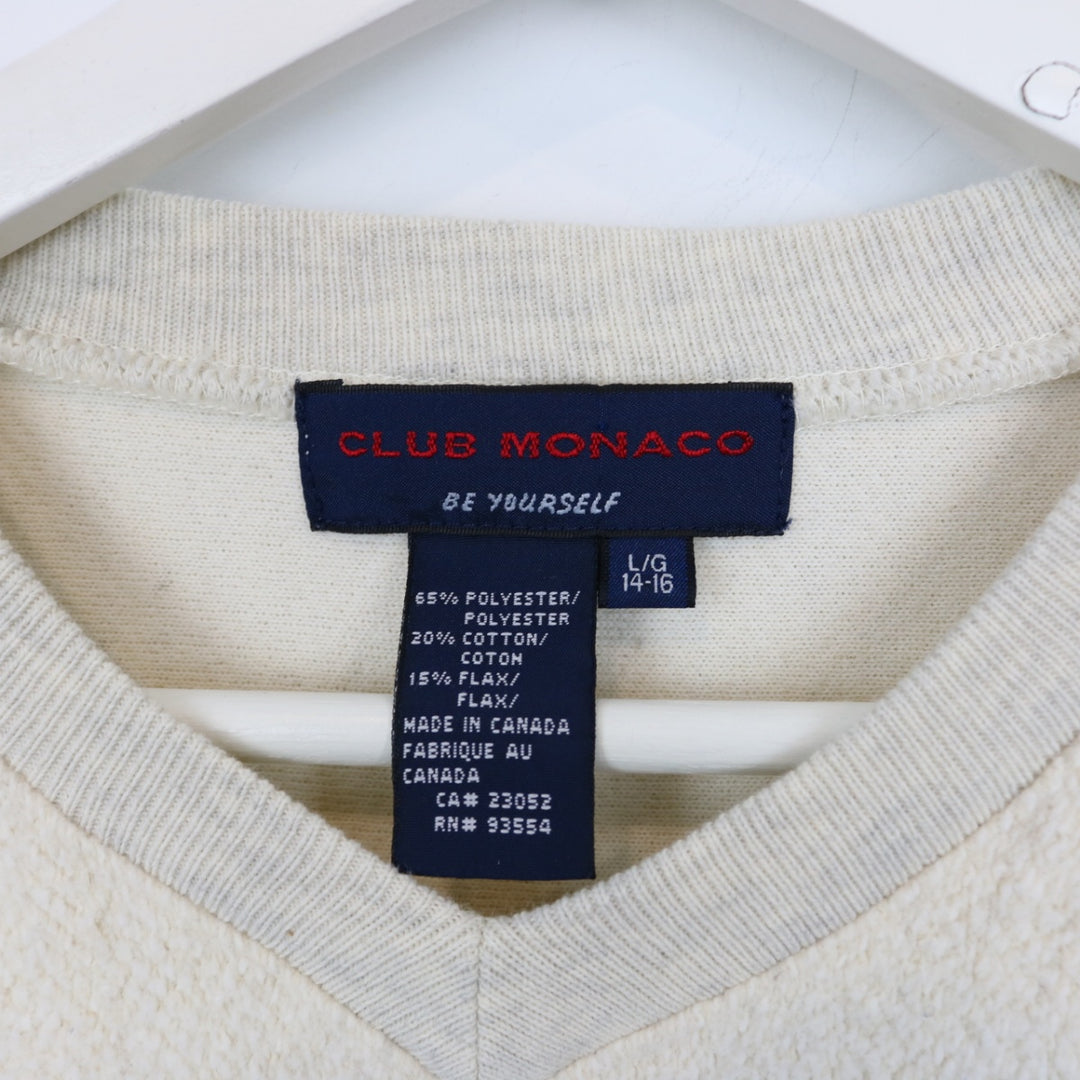 Vintage 90's Club Monaco Crewneck - M-NEWLIFE Clothing