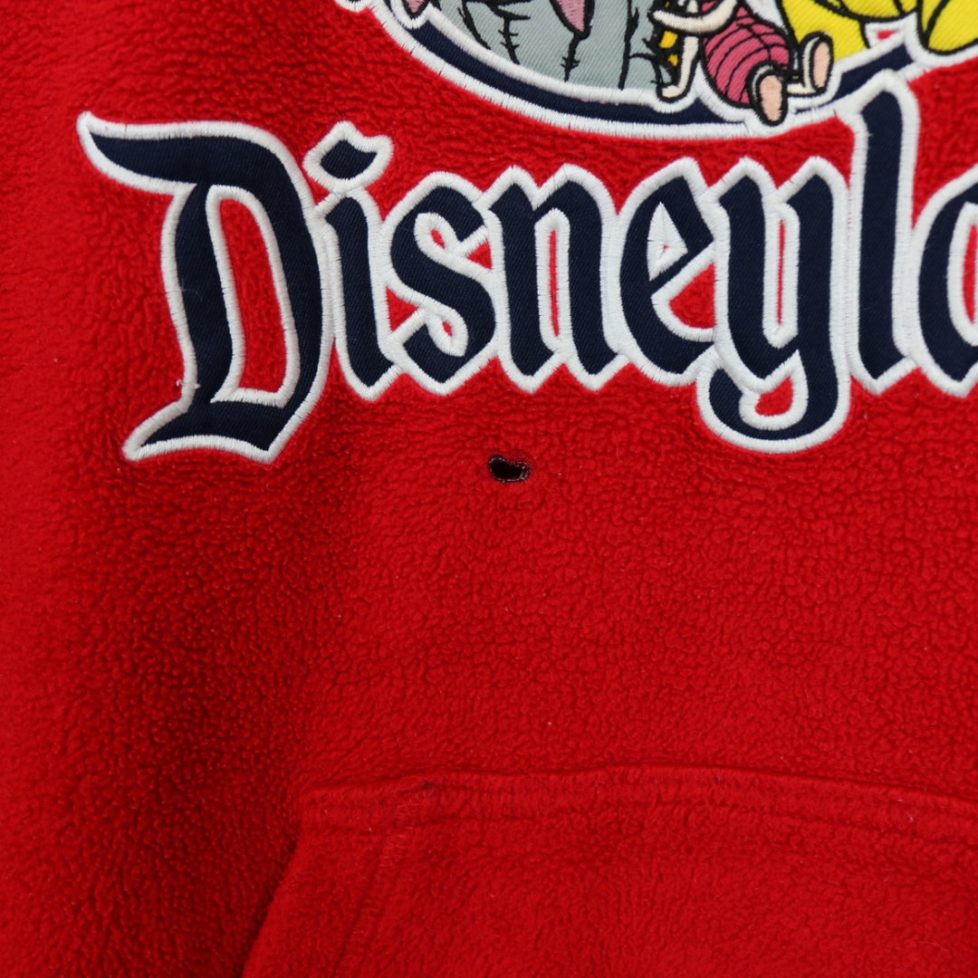 Vintage 00's Disneyland Winnie the Pooh Fleece Hoodie - M-NEWLIFE Clothing