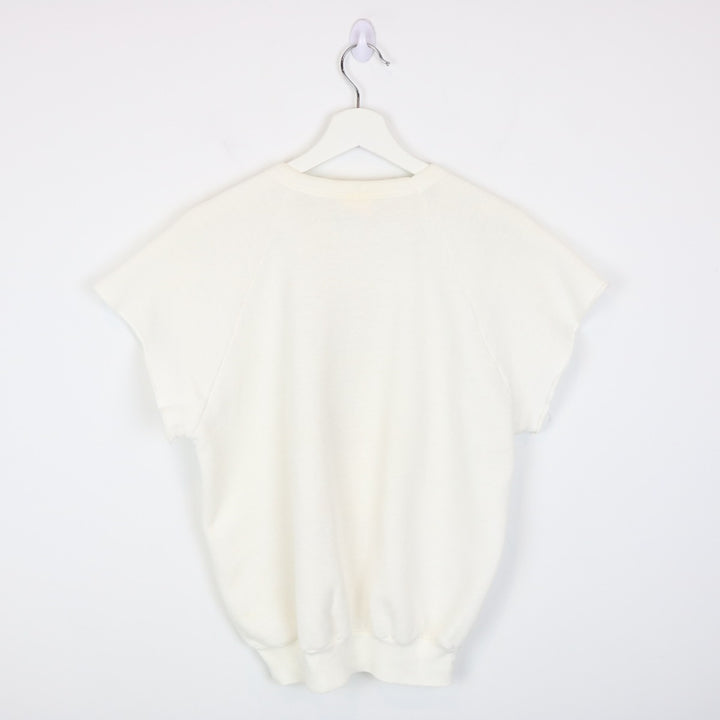 Vintage 80's Drinking Problem Short Sleeve Crewneck - S-NEWLIFE Clothing