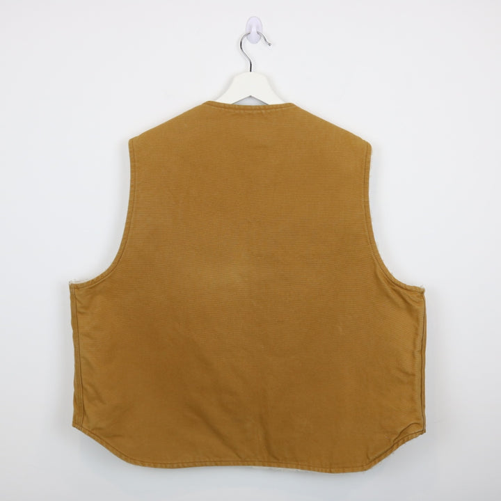 Vintage 90's Carhartt Sherpa Lined Work Vest - XL-NEWLIFE Clothing