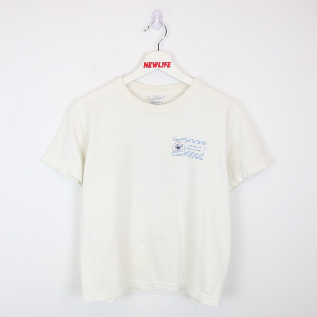 Vintage 00's Edmonton Oilers Anatomy of Hockey NHL Tee - M-NEWLIFE Clothing