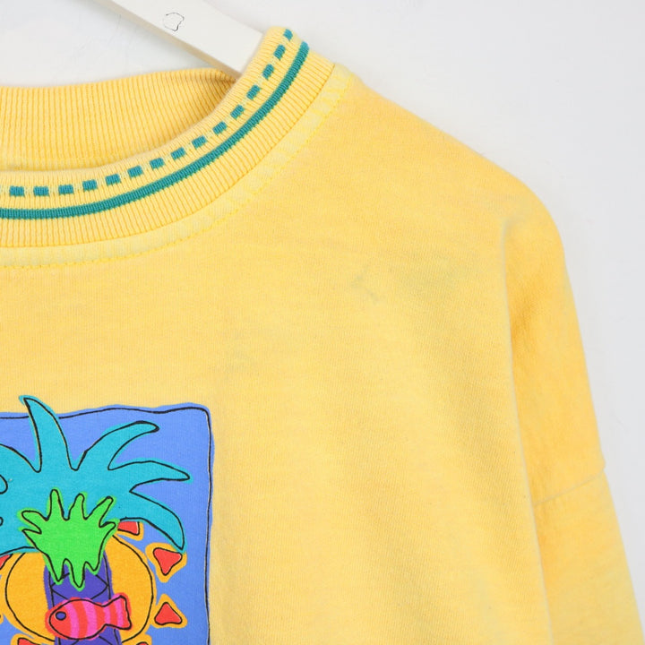Vintage 90's Florida Palm Tree Crewneck - L-NEWLIFE Clothing
