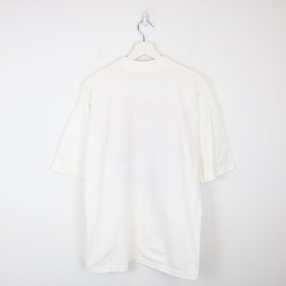 Vintage 90's Edmonton Oilers NHL Tee - L-NEWLIFE Clothing