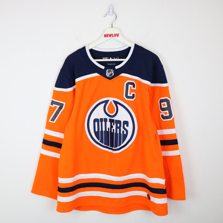 Edmonton Oilers McDavid NHL Adidas Jersey - M-NEWLIFE Clothing
