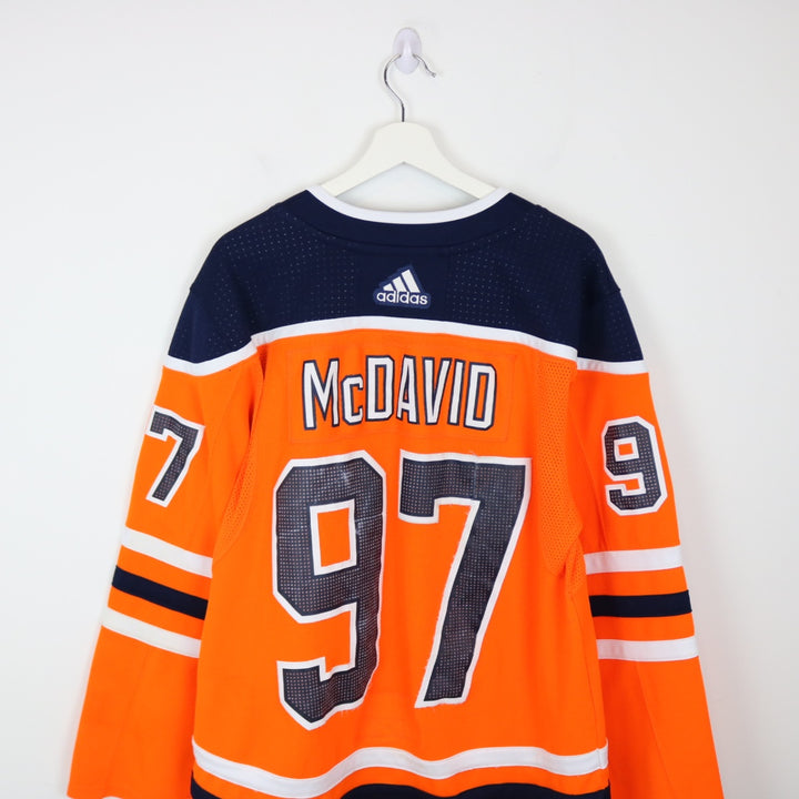 Edmonton Oilers McDavid NHL Adidas Jersey - M-NEWLIFE Clothing