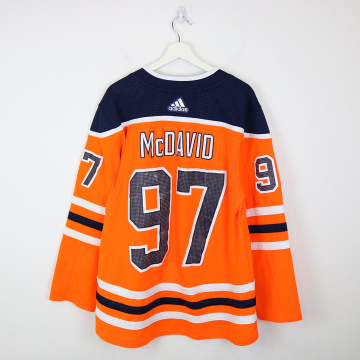 Edmonton Oilers McDavid NHL Adidas Jersey - M-NEWLIFE Clothing