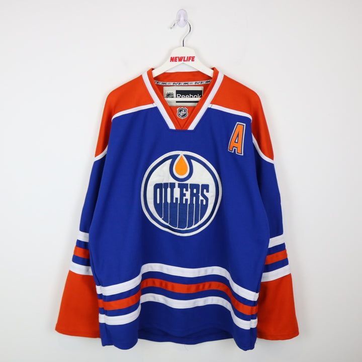 Edmonton Oilers Hall Reebok NHL Jersey - L-NEWLIFE Clothing