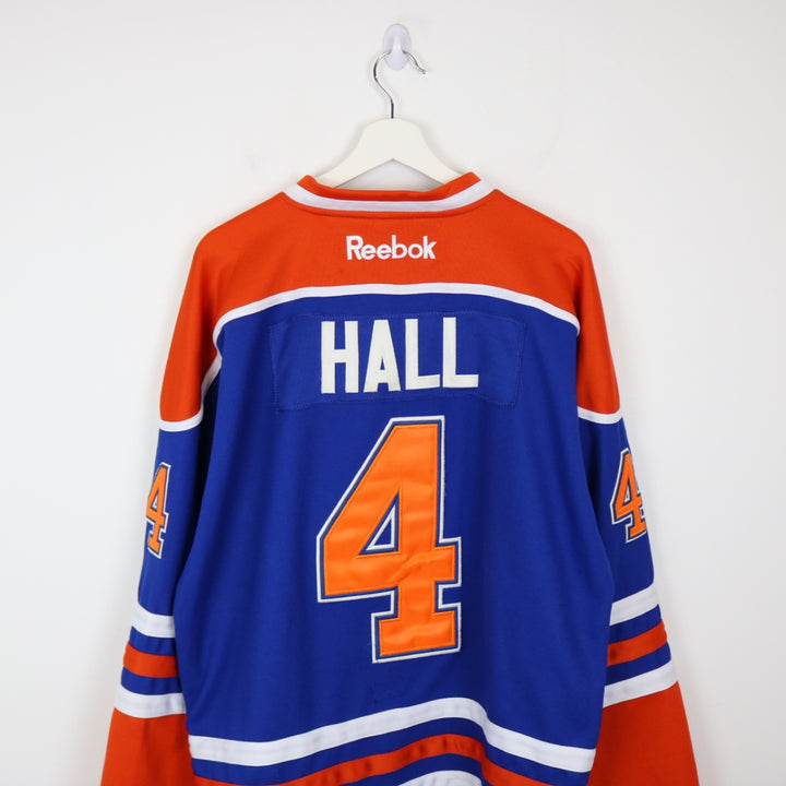 Edmonton Oilers Hall Reebok NHL Jersey - L-NEWLIFE Clothing