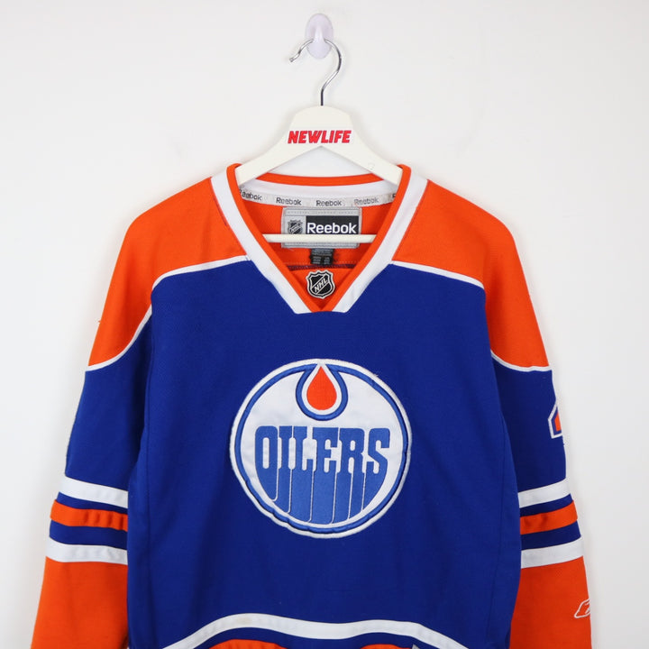 Edmonton Oilers Hall NHL Reebok Jersey - S-NEWLIFE Clothing