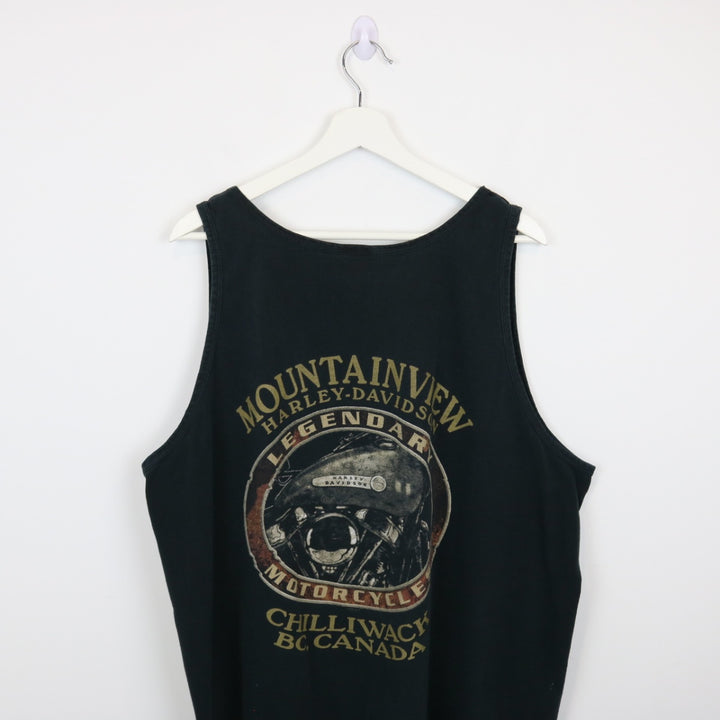 Vintage 00's Harley Davidson Killer Ride Chilliwack Tank Top - XXL-NEWLIFE Clothing