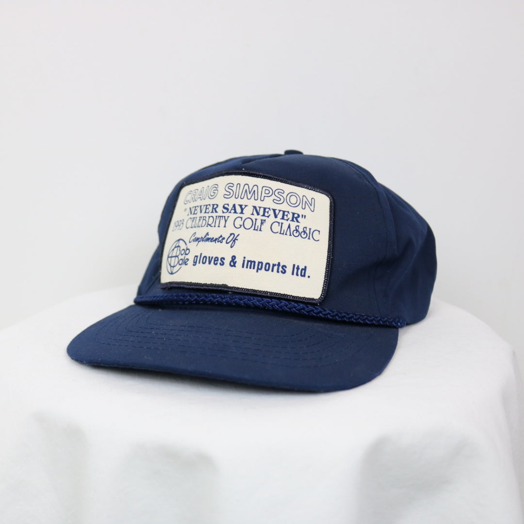 Vintage 1993 Craig Simpson Celebrity Golf Classic Rope Hat - OS-NEWLIFE Clothing