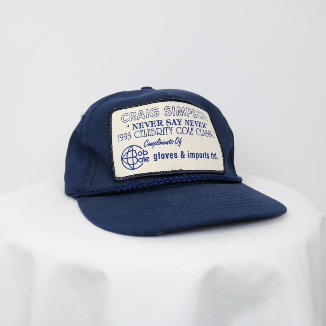 Vintage 1993 Craig Simpson Celebrity Golf Classic Rope Hat - OS-NEWLIFE Clothing