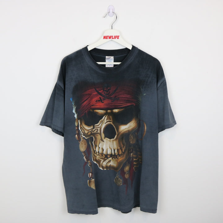 Vintage 00's Pirates of the Carribean Tee - L-NEWLIFE Clothing