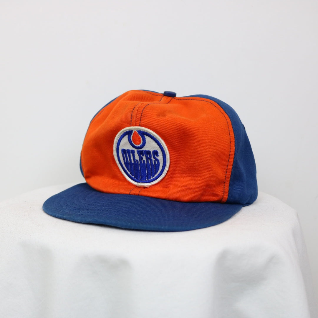 Vintage 80's Edmonton Oilers NHL Hat - OS-NEWLIFE Clothing