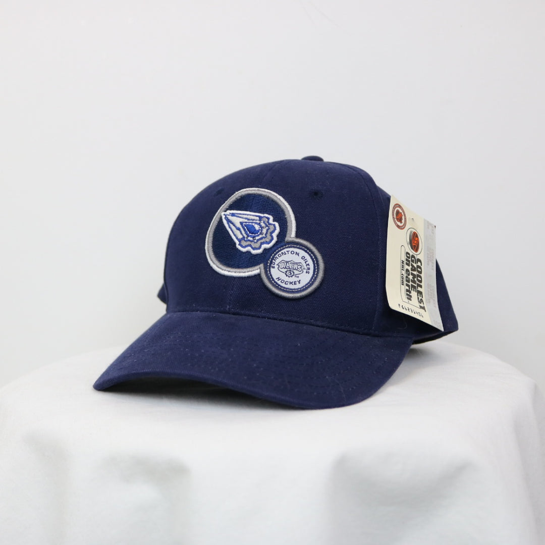 Vintage 00's NWT Edmonton Oilers Oil Drop NHL Hat - OS-NEWLIFE Clothing