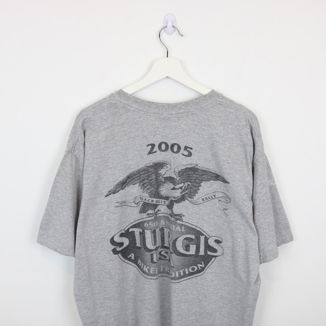 Vintage 2005 Sturgis Black Hills Rally Tee - XL-NEWLIFE Clothing