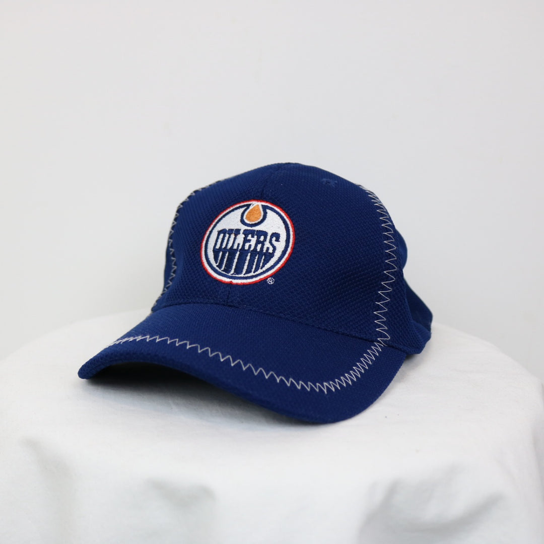 Vintage 00's Edmonton Oilers Mesh NHL Hat - OS-NEWLIFE Clothing