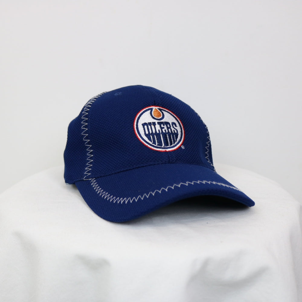 Vintage 00's Edmonton Oilers Mesh NHL Hat - OS-NEWLIFE Clothing