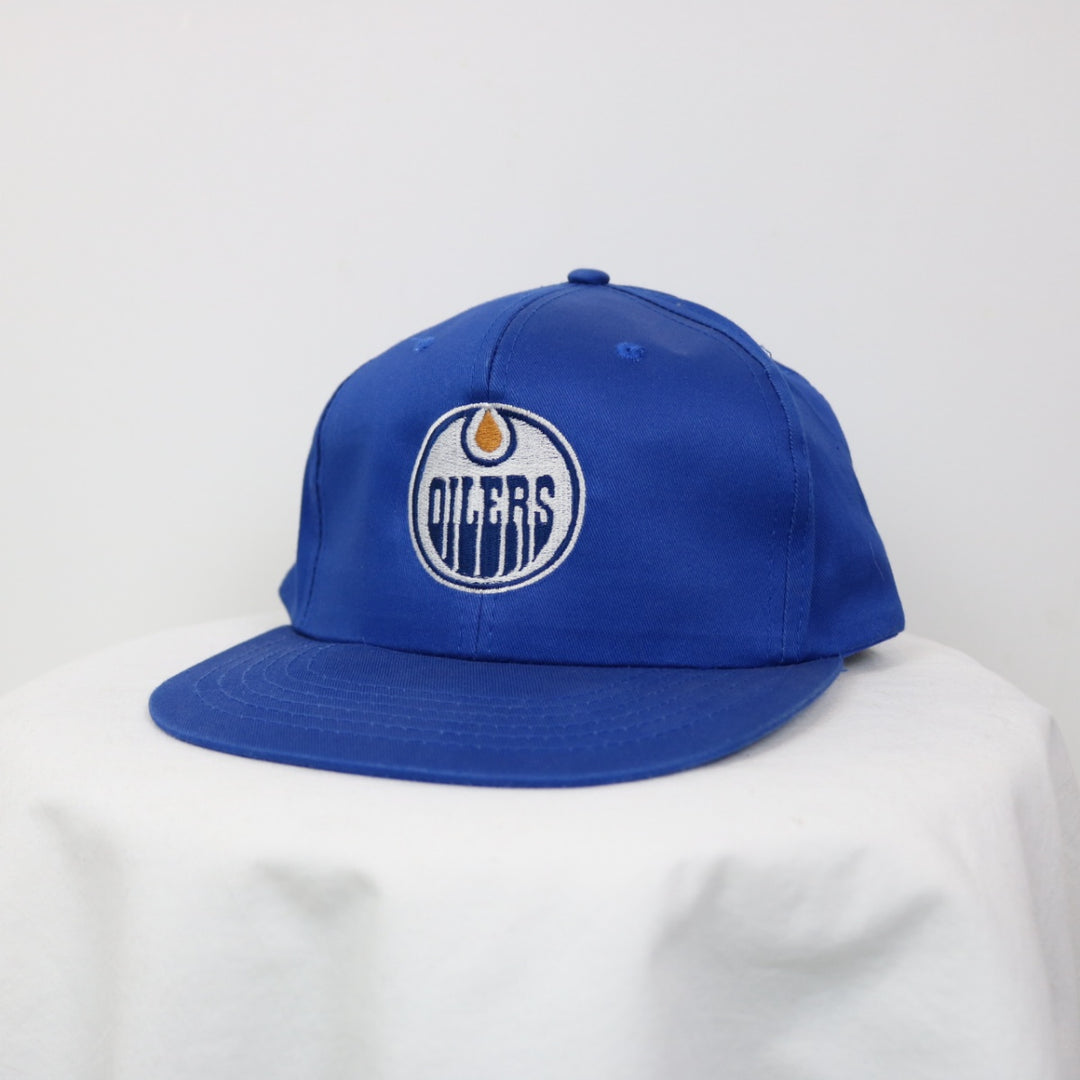 Vintage 90's Edmonton Oilers NHL Hat - OS-NEWLIFE Clothing