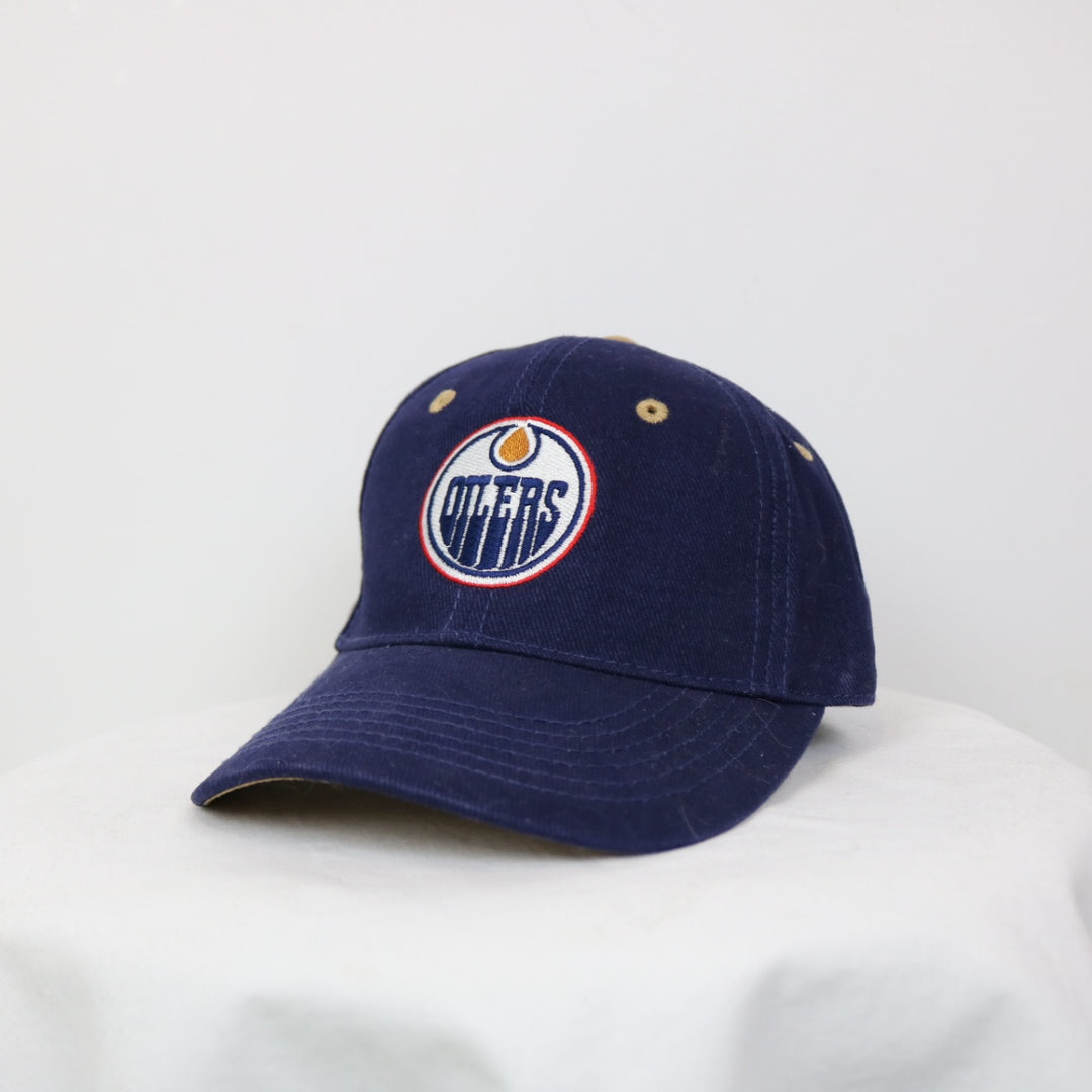 Vintage 00's Edmonton Oilers NHL Hat - Youth OS-NEWLIFE Clothing
