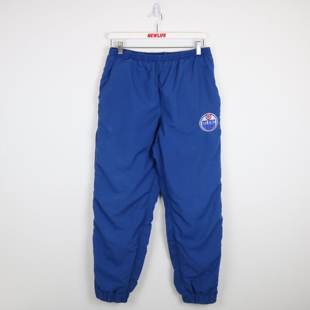 Vintage 80's Edmonton Oilers Track Pants - M-NEWLIFE Clothing