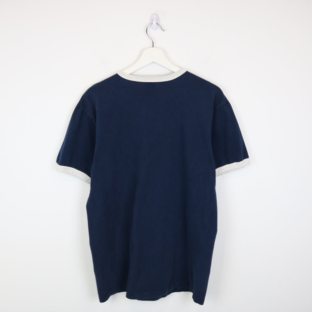 Vintage 00's Edmonton Oilers NHL Ringer Tee - M-NEWLIFE Clothing