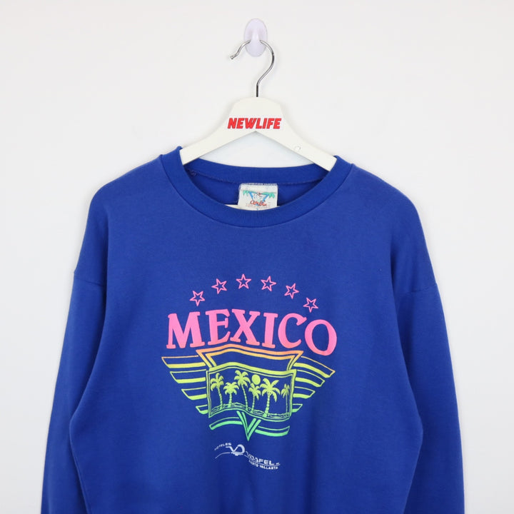 Vintage 80's Mexico Puerto Vallarta Crewneck - M-NEWLIFE Clothing