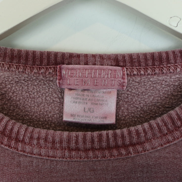 Vintage 90's Northern Elements Blank Crewneck - L-NEWLIFE Clothing