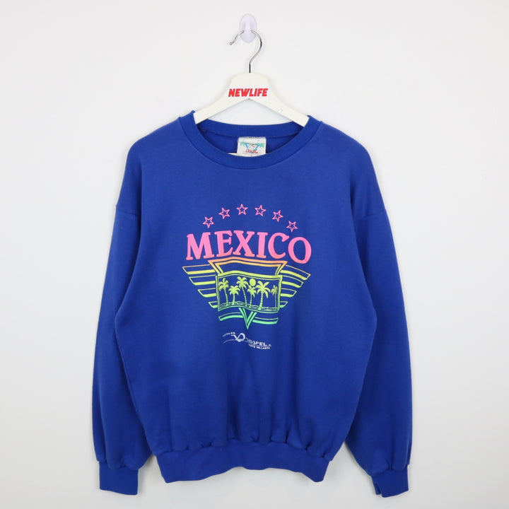 Vintage 80's Mexico Puerto Vallarta Crewneck - M-NEWLIFE Clothing