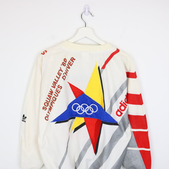 Vintage 80's 2nd Winter Olympics St. Moritz Switzerland Crewneck - M-NEWLIFE Clothing