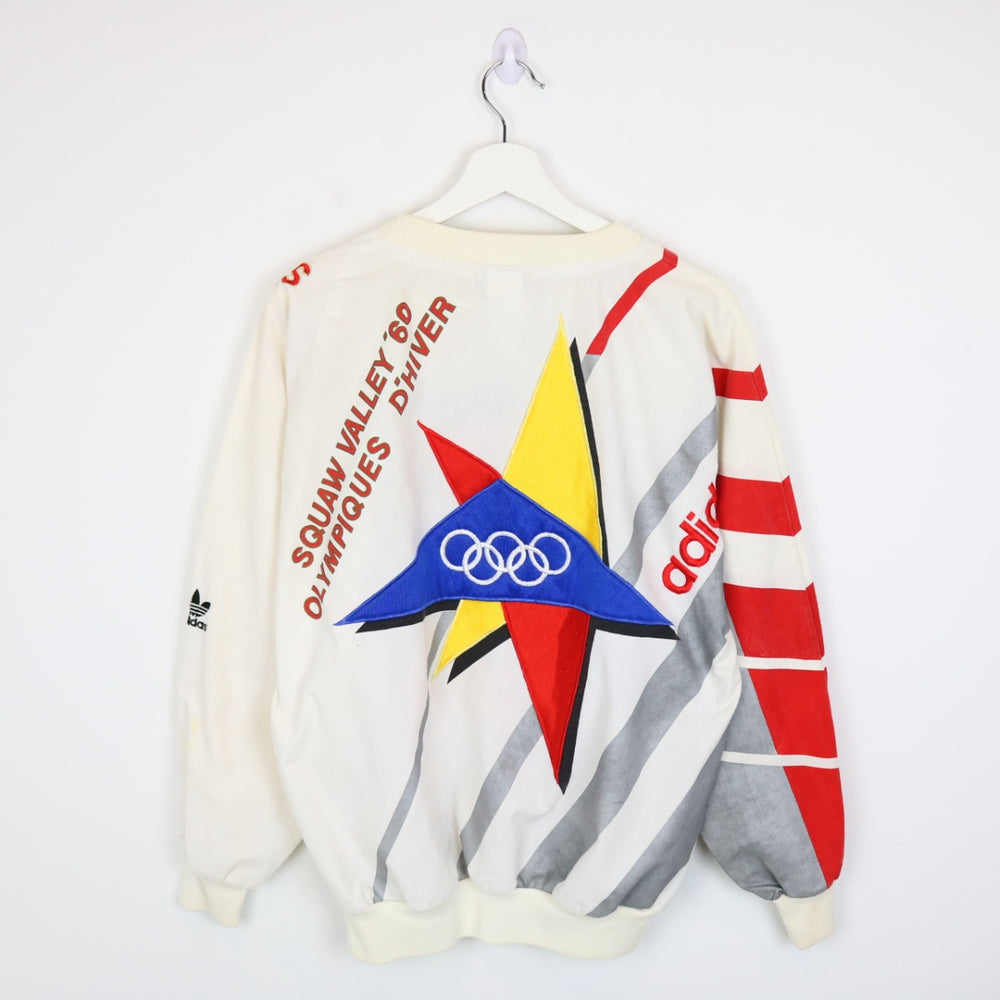 Vintage 80's 2nd Winter Olympics St. Moritz Switzerland Crewneck - M-NEWLIFE Clothing