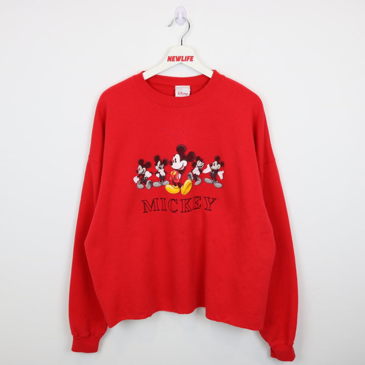 Vintage 90's Disney Mickey Mouse Crewneck - XL-NEWLIFE Clothing