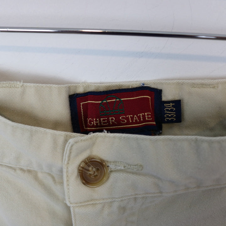 Vintage 90's Higher State Pleated Shorts - 33"-NEWLIFE Clothing