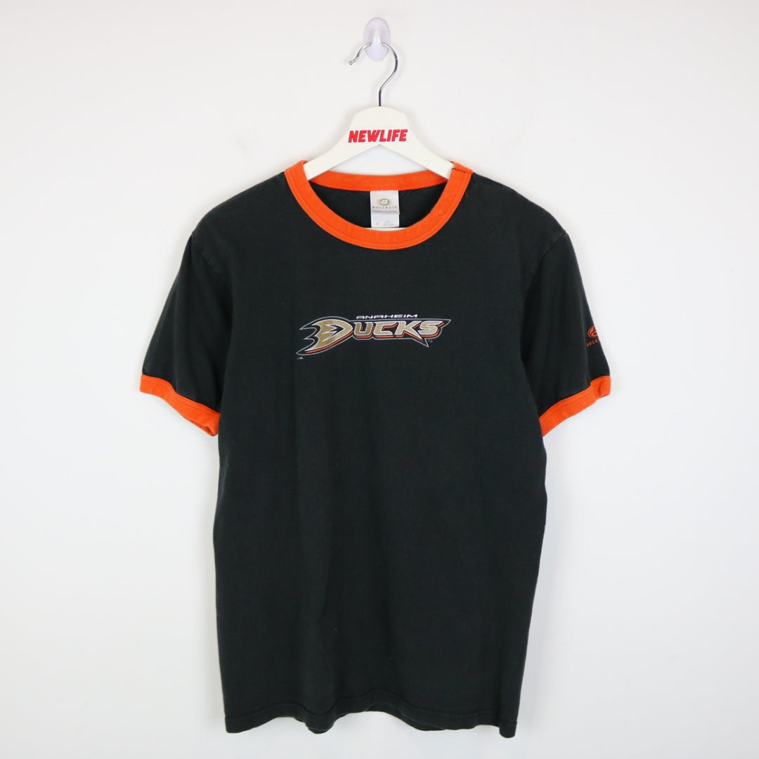Vintage 00's Anaheim Ducks NHL Ringer Tee - S-NEWLIFE Clothing