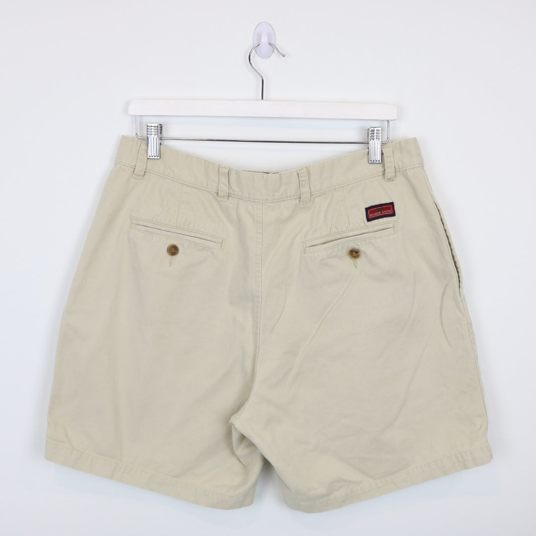 Vintage 90's Higher State Pleated Shorts - 33"-NEWLIFE Clothing