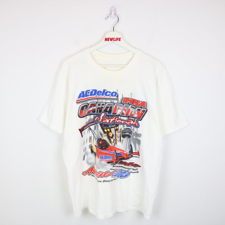Vintage 2003 Canadian Nationals Racing Tee - L-NEWLIFE Clothing
