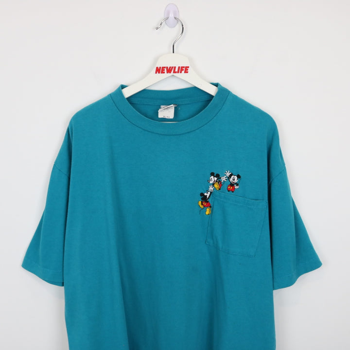 Vintage 90's Disney Mickey Mouse Tee - XL-NEWLIFE Clothing