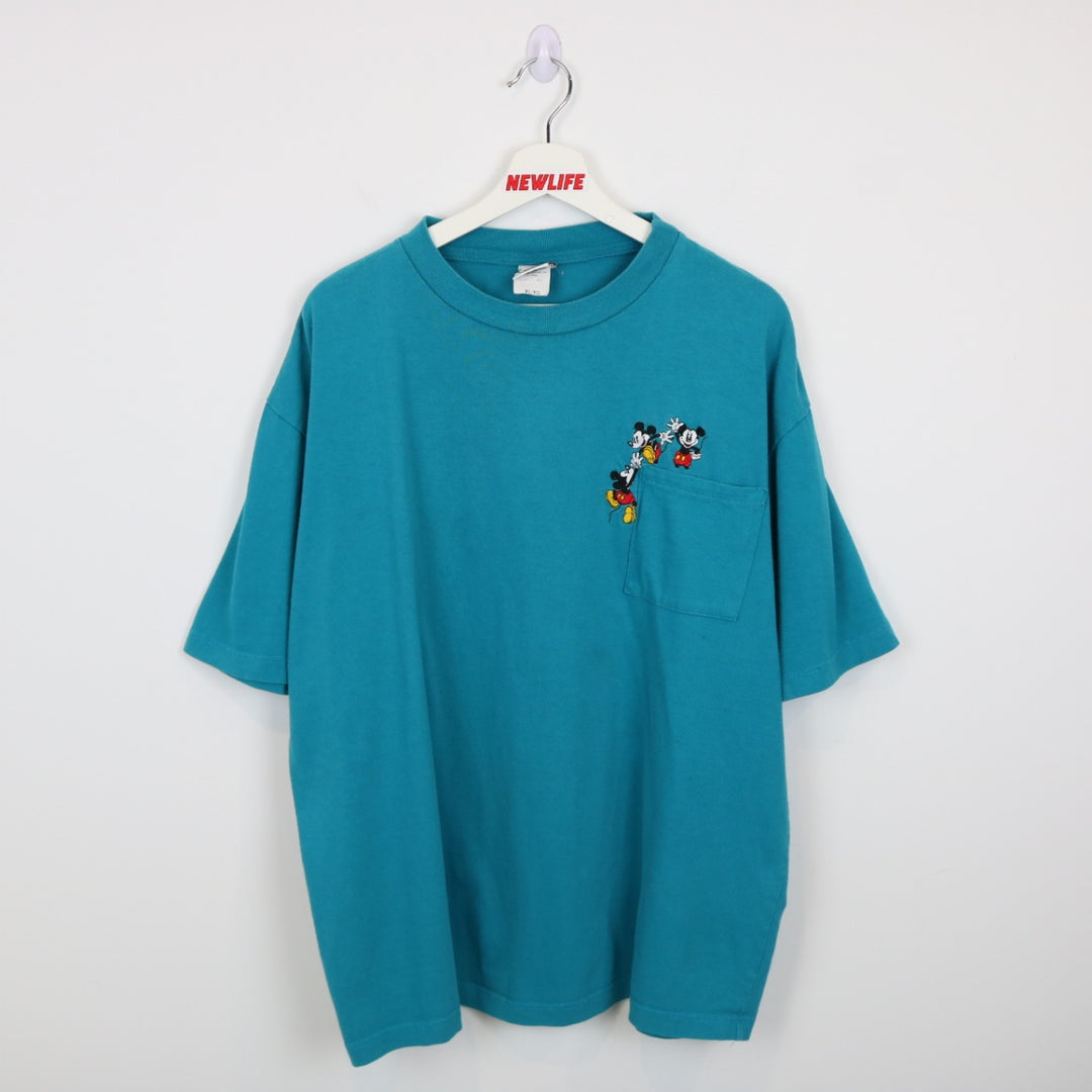 Vintage 90's Disney Mickey Mouse Tee - XL-NEWLIFE Clothing
