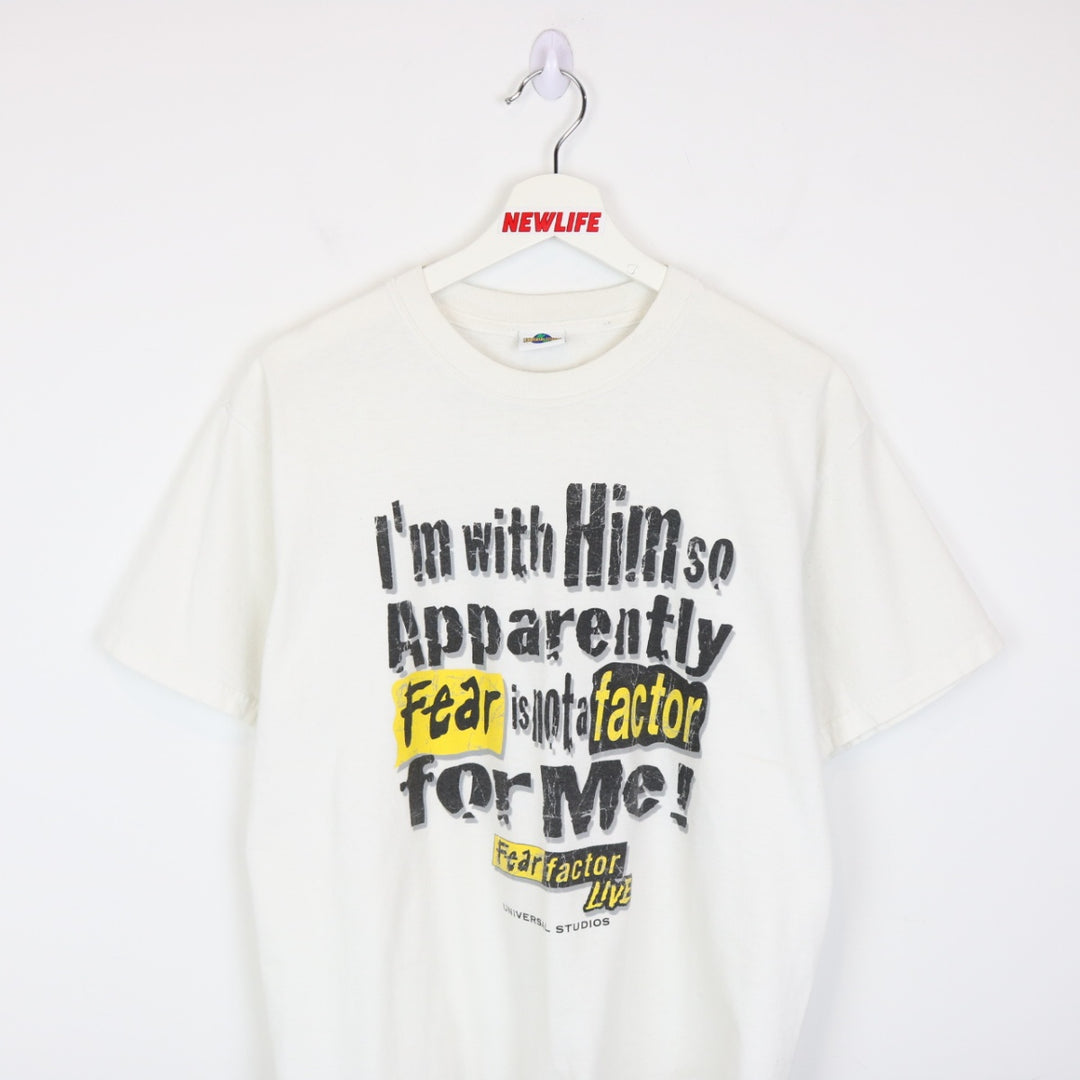 Vintage 00's Fear Factor Universal Studios Tee - M-NEWLIFE Clothing